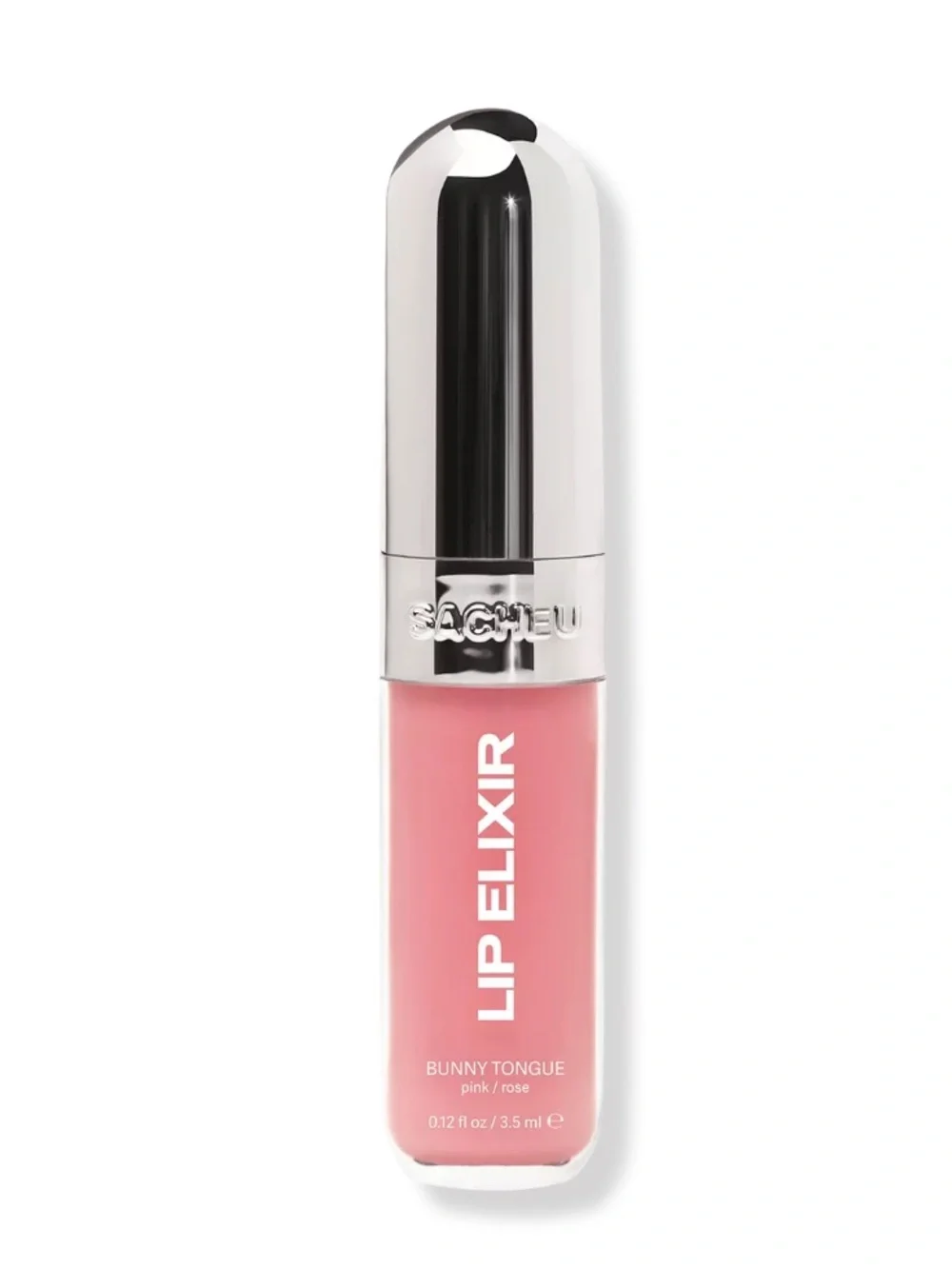 Sacheu Lip Glaze Elixir 3-in-1 Balm + Oil + Gloss in Bunny Tongue 3.5ml NEW
